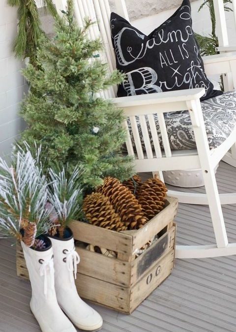 Embrace Winter by Decorating Your Porch