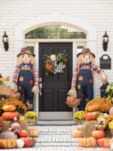 scarecrow front porch