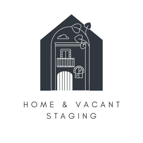 home and vacant staging logo