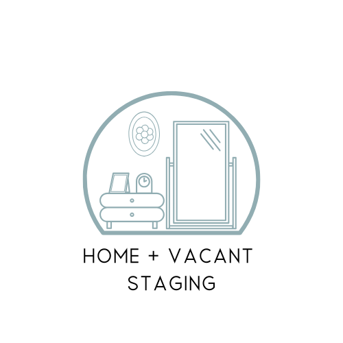 home and vacant staging logo